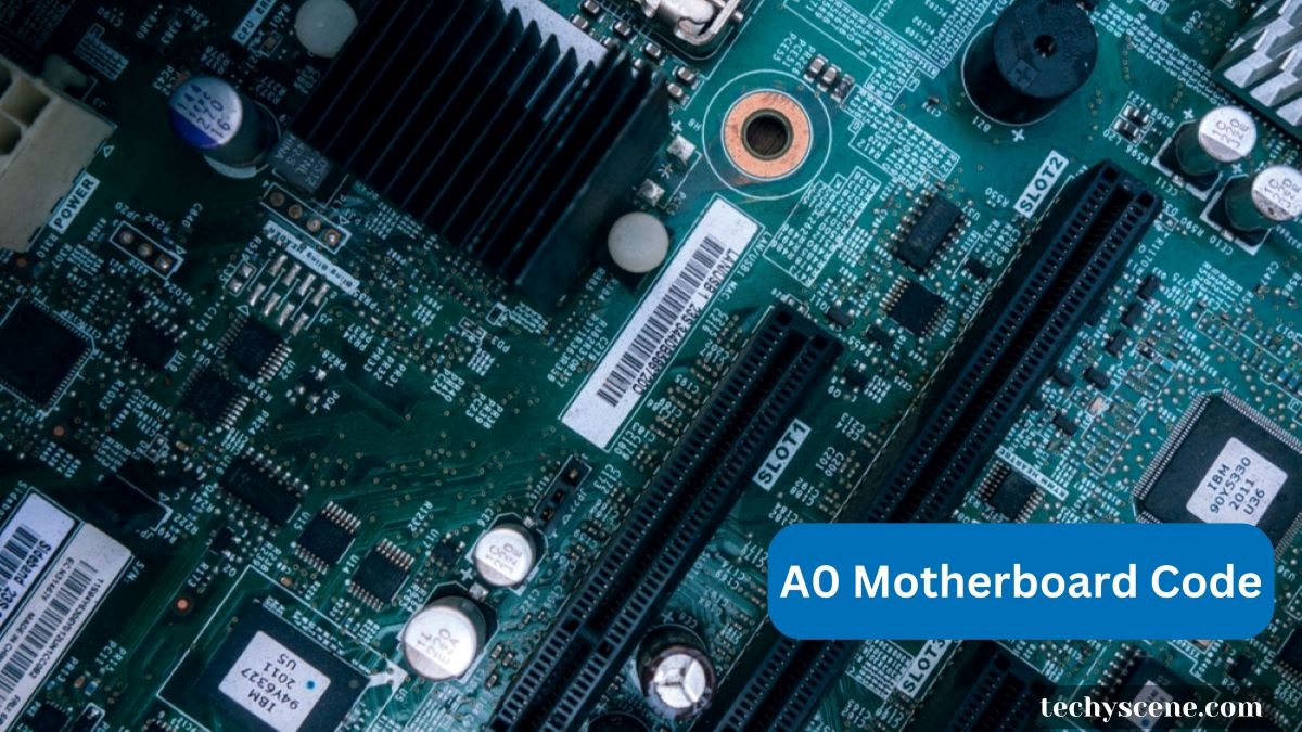 A0 Motherboard Code