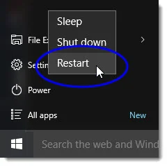 Restart Your Computer